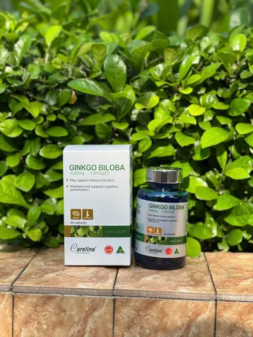Viên uống bổ não Careline Ginkgo Biloba 2500mg 60 viên