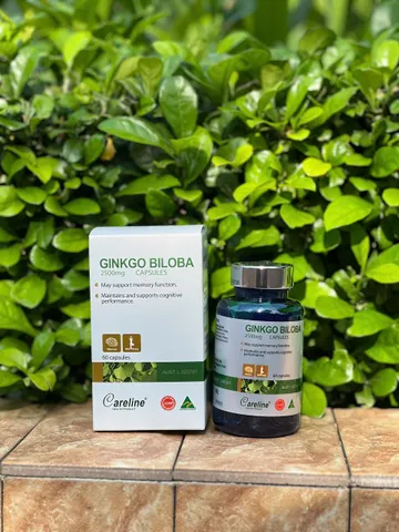 Viên uống bổ não Careline Ginkgo Biloba 2500mg 60 viên