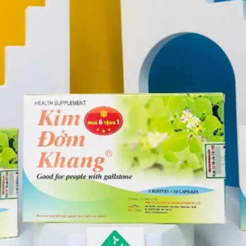 Kim Đởm Khang giúp tăng cường sức khỏe gan mật - Hộp 30 viên
