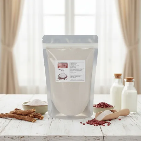 Bột Đậu Đỏ Cám Sữa Nguyên Chất 350g - Mặt Nạ Đắp Mặt và Body Giúp Dưỡng Da Tự Nhiên