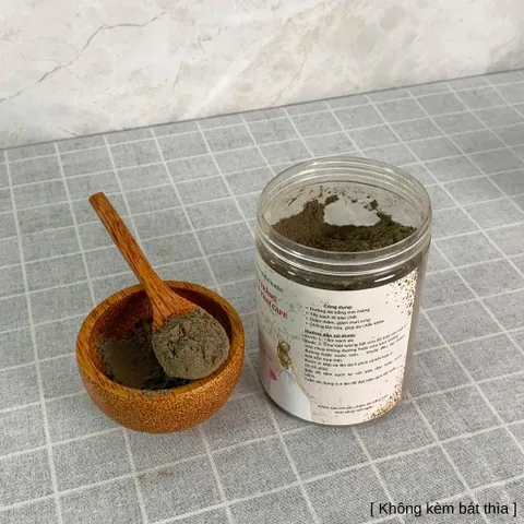 Bột Tắm Trắng Than Hoạt Tính Cafe Nhà Làm Hũ 500g