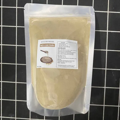 Bột Cam Thảo Nguyên Chất 500g - Mặt Nạ Đắp Mặt và Body Giúp Dưỡng Da Tự Nhiên