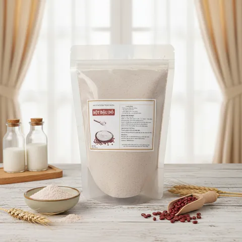 Bột Đậu Đỏ Tự Nhiên 1kg - Bột Đắp Mặt và Body Tự Nhiên, Làm Sạch Da, Dưỡng Da Dịu Nhẹ