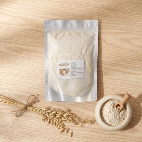 Bột Yến Mạch Thiên Nhiên 1kg - Tẩy Tế Bào Chết, Làm Sạch Da, Dưỡng Da Dịu Nhẹ