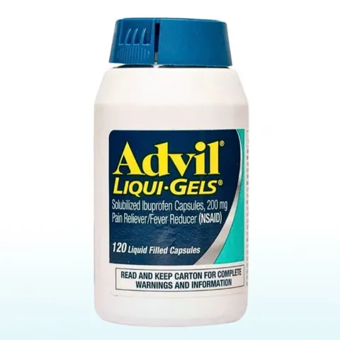 Advil® Liqui•Gels 200 mg |120/240 viên| Giảm đau nhanh/Kháng viêm & Hạ sốt [SP Chuẩn Mỹ không tem]