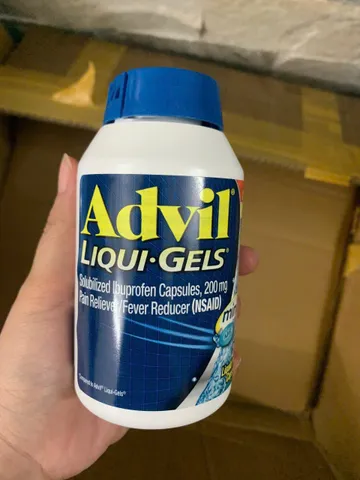 Advil® Liqui•Gels 200 mg |120/240 viên| Giảm đau nhanh/Kháng viêm & Hạ sốt [SP Chuẩn Mỹ không tem]