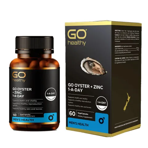 Tinh chất Hàu nhập khẩu New Zealand GO OYSTER + ZinC 60 Viên 651120