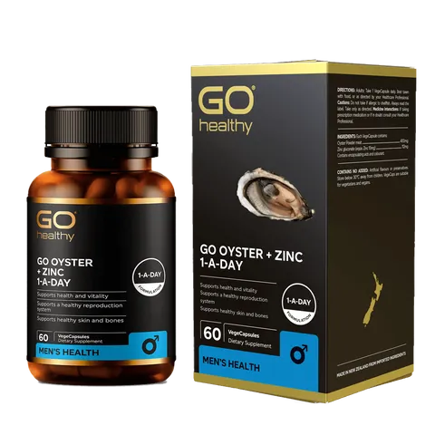 Tinh chất Hàu nhập khẩu New Zealand GO OYSTER + ZinC 60 Viên 651120
