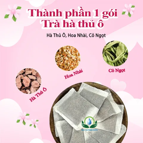 Combo Trà Hà Thủ Ô Túi Lọc Siêu Thị Thiên Nhiên Hộp 30 Túi x 3g – Trà Thảo Mộc Tiện Dụng