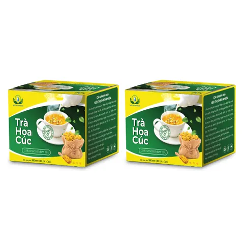 Combo Trà Hoa Cúc Túi Lọc 30 Túi x 3g – Trà Thảo Mộc Thanh Nhẹ, Tiện Lợi – Siêu Thị Thiên Nhiên