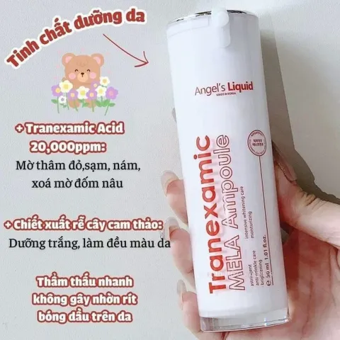 Serum Angel's Liquid Tranexamic Mela Ampoule giảm thâm nám 30ml ⚡ Giá siêu hời chốt ngay!