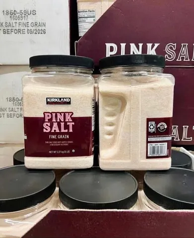 MUỐI HỒNG KIRKLAND PINK SALT FINE GRAIN 2.27KG – HÀNG MỸ