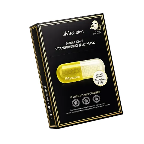 01 Miếng Mặt Nạ JMsolution Derma Care Vita Whitening Jelly Mask 30ml