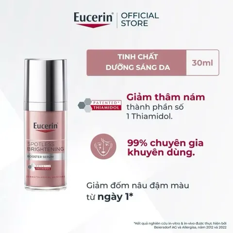 Serum Eucerin Spotless Brightening Booster Serum Thiamidol Mờ Thâm Nám Chính Hãng