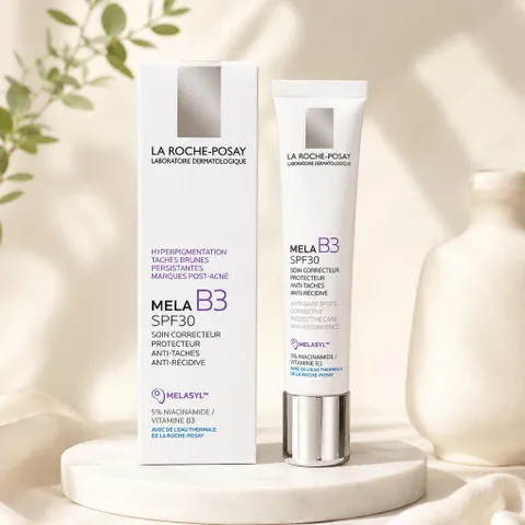 Kem Dưỡng La Roche Posay Mela B3 SPF30 40ml Hỗ Trợ Mờ Thâm Sáng Da Đều Màu Chính Hãng