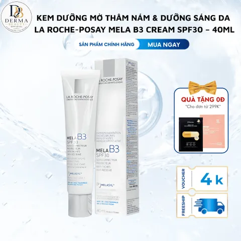 Kem Dưỡng La Roche Posay Mela B3 SPF30 40ml Hỗ Trợ Mờ Thâm Sáng Da Đều Màu Chính Hãng