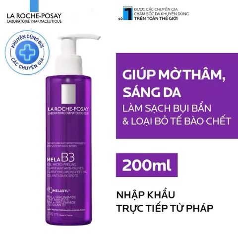 Combo Mela B3 4 Bước | Gel Rửa Mặt + Serum Niacinamide + Kem Dưỡng SPF + Chống Nắng