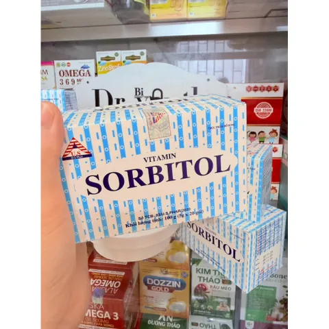 Bột nhuận tràng VITAMIN SORBITOL hỗ trợ tiêu hóa không táo bón, đầy hơi