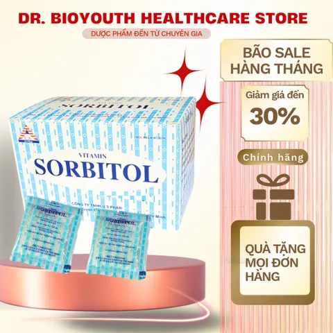 Bột nhuận tràng VITAMIN SORBITOL hỗ trợ tiêu hóa không táo bón, đầy hơi