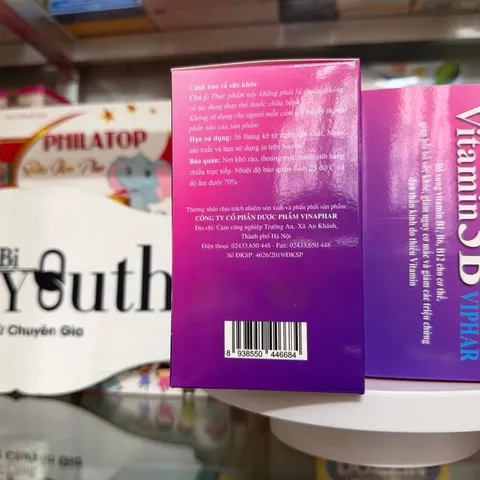 Viên Vitamin 3B Viphar Bổ sung vitamin tổng hợp,tăng đề kháng,dinh dưỡng bồi bổ sức khỏe,thể chất- Hộp 100 viên