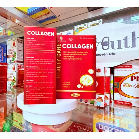 Viên uống đẹp da BEAUTY CARE COLLAGEN - Hỗ trợ Tăng Cường Chống Oxy Hoá, Làm đẹp da căng mịn - H30V