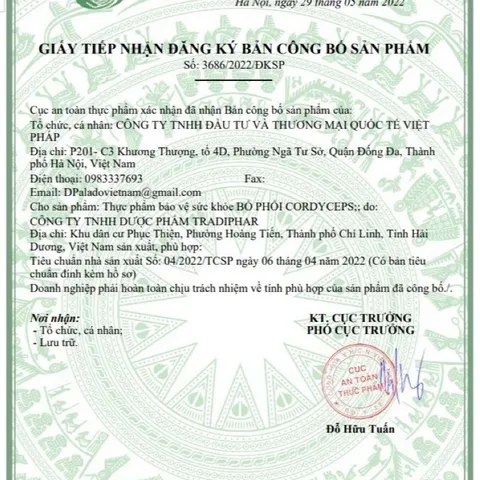 Viên uống Bổ phế Cordyceps ngăn viêm phổi phế quản mạn,viêm đường hô hấp, long đàm, ho khan, khàn tiếng 30v