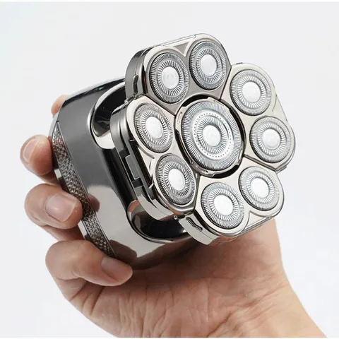 Tông Đơ Cắt Tóc, Cạo Trọc Đầu Đa Năng SHAVER 5 in 1 9D, 9 Lưỡi Thông Minh