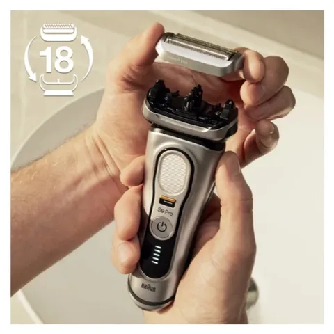 Đầu, Lưỡi Máy Cạo Râu Braun Series 9 Pro, Braun 94M Silver | Chính Hãng