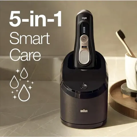Máy Cạo Râu Braun Series 9 Pro 9460cc Wet & Dry shaver with 5-in-1 | Chính Hãng