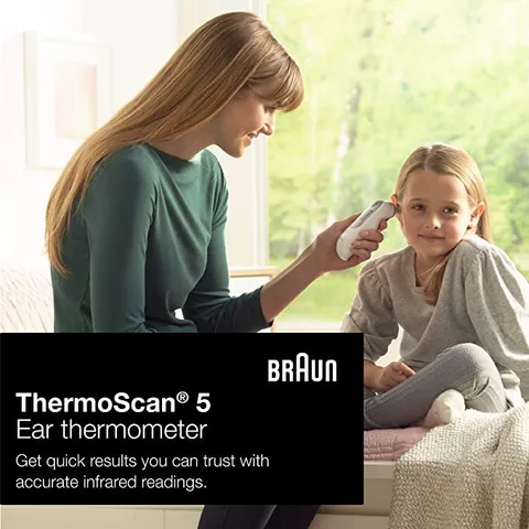 Nhiệt Kế Đo Tai Braun ThermoScan 5, Braun IRT6500, Braun IRT6020 | Chính Hãng