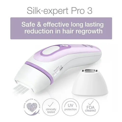 Máy Triệt Lông Cao Cấp Braun Silk Expert Pro 3 - Chính Hãng, Bảo Hành 22 Tháng