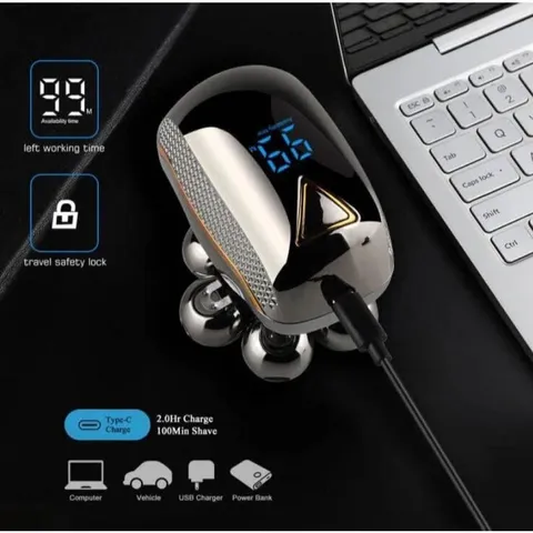 Máy Cạo Trọc Cao Cấp Đa Năng Men's Shaver RQ 7900 | Cạo Trọc, Cắt Tóc, Cạo Râu, Tỉa Lông Mũi Men's Shaver RQ 7900 7D...