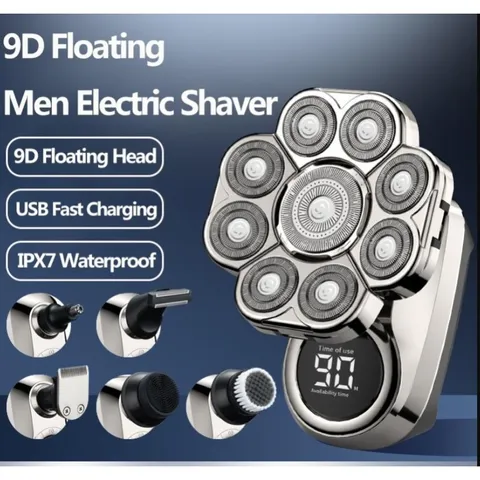 Máy Cạo Trọc Đa Năng SHAVER 6 IN 1 GROOMING KIT 9D, Cắt Tóc, Cạo Râu, Tỉa Lông Mũi, Râu...
