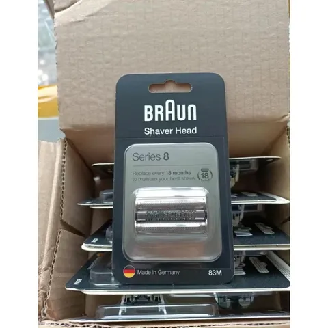 Đầu, Lưỡi Máy Cạo Râu Braun Series 8 - Màng Lưỡi Thay Thế Braun 83M, Chính Hãng