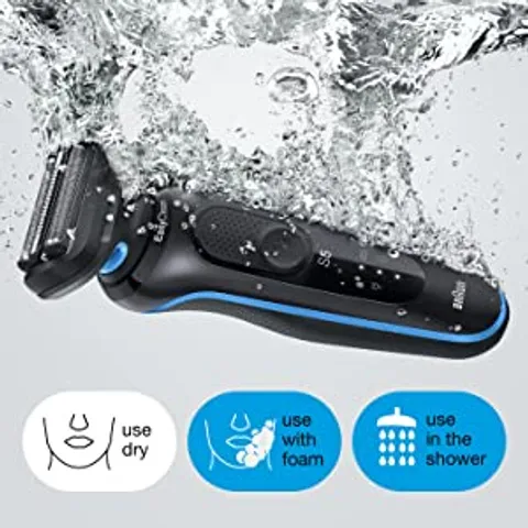 Đầu, Lưỡi Thay Thế Cho Máy Cạo Râu Điện Braun Series 5, Series 6 (Model 53B) - Linh Kiện Tương Thích Cao Cấp