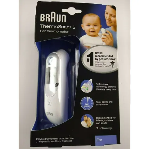 Nhiệt kế điện tử Braun Thermoscan 5 - IRT6500