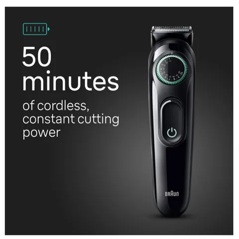 Tông Đơ Cắt Tóc Đa Năng Braun 8 In 1, Cắt Tóc, Cạo Râu, Tỉa Lông Mũi...