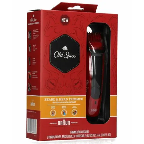 Tông Đơ Cắt Tóc Cao Cấp BRAUN OLD SPICE - 8 Thiết lập