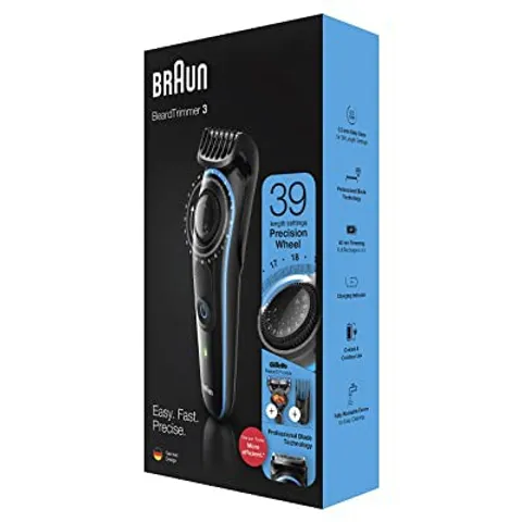 Tông Đơ Cắt Tóc, Cạo Râu Đa Năng Braun BT3240, Braun 5 in 1, Điều Khiển Độ Sâu Của Lưỡi Theo Ý Muốn