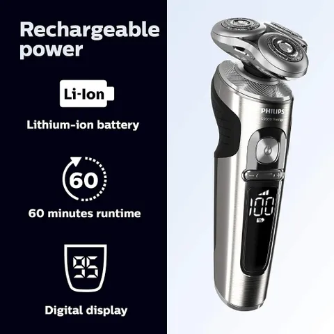 Máy Cạo Râu Cao Cấp Philips Series 9000 Prestige SP9820/87, Wet And Dry, Chính Hãng