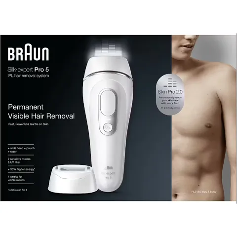 Máy Triệt lông Cao Cấp Braun Silk-Expert Pro 5, PL5137 | PL5157 | PL5145