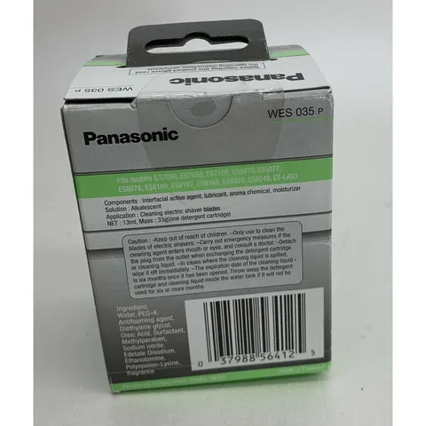 Hộp mực giải pháp hệ thống cạo sạch râu HydraClean của Panasonic - 1Hộp