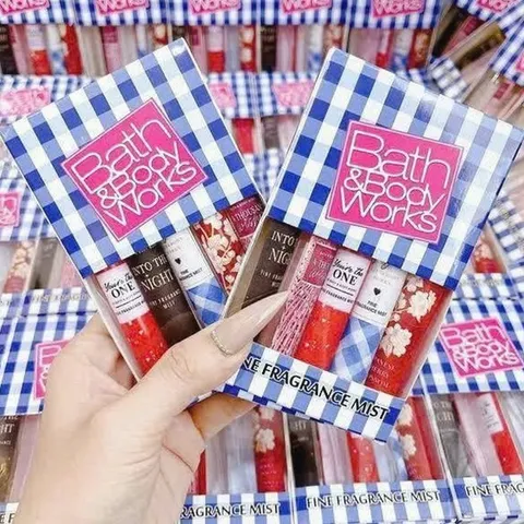 Set 5 Chai Xịt Toàn Thân Bath & Body Works 10ml Thơm Lâu Lưu Hương Tốt 🏷️ Giá Hời