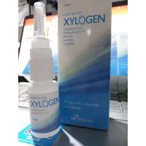  Dung dịch xịt mũi XYLOGEN Dược Khoa - Giúp thông thoáng mũi (lọ 15ml)