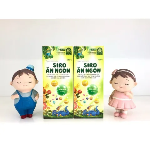 Siro Ăn Ngon 60ml Giúp Trẻ Ngon Miệng, Tăng Cường Hấp Thu Dinh Dưỡng-DK Pharma