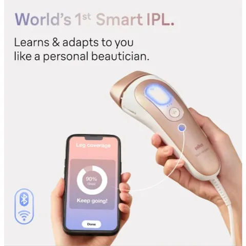 Máy Triệt Lông Laser Cao Cấp 4 Đầu Braun IPL 7, Model: Braun Skin i-Expert  PL7243, PL5267, PL5257, Chính Hãng