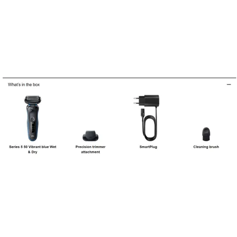 Máy cạo râu Braun Series 5 5018S | Made in Germany | Bảo Hành 2 Năm