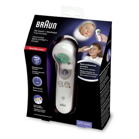 Nhiệt kế đo Trán Braun | Hàng chính hãng
