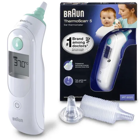 Nhiệt kế đo tai Braun ThermoScan, hàng chính hãng | Bảo hành 1 năm, 1 đổi 1