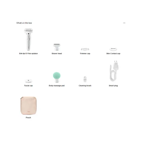 Máy nhổ, cạo, tẩy lông, Braun Silk·épil 9 Flex | Model SES 9020 3D